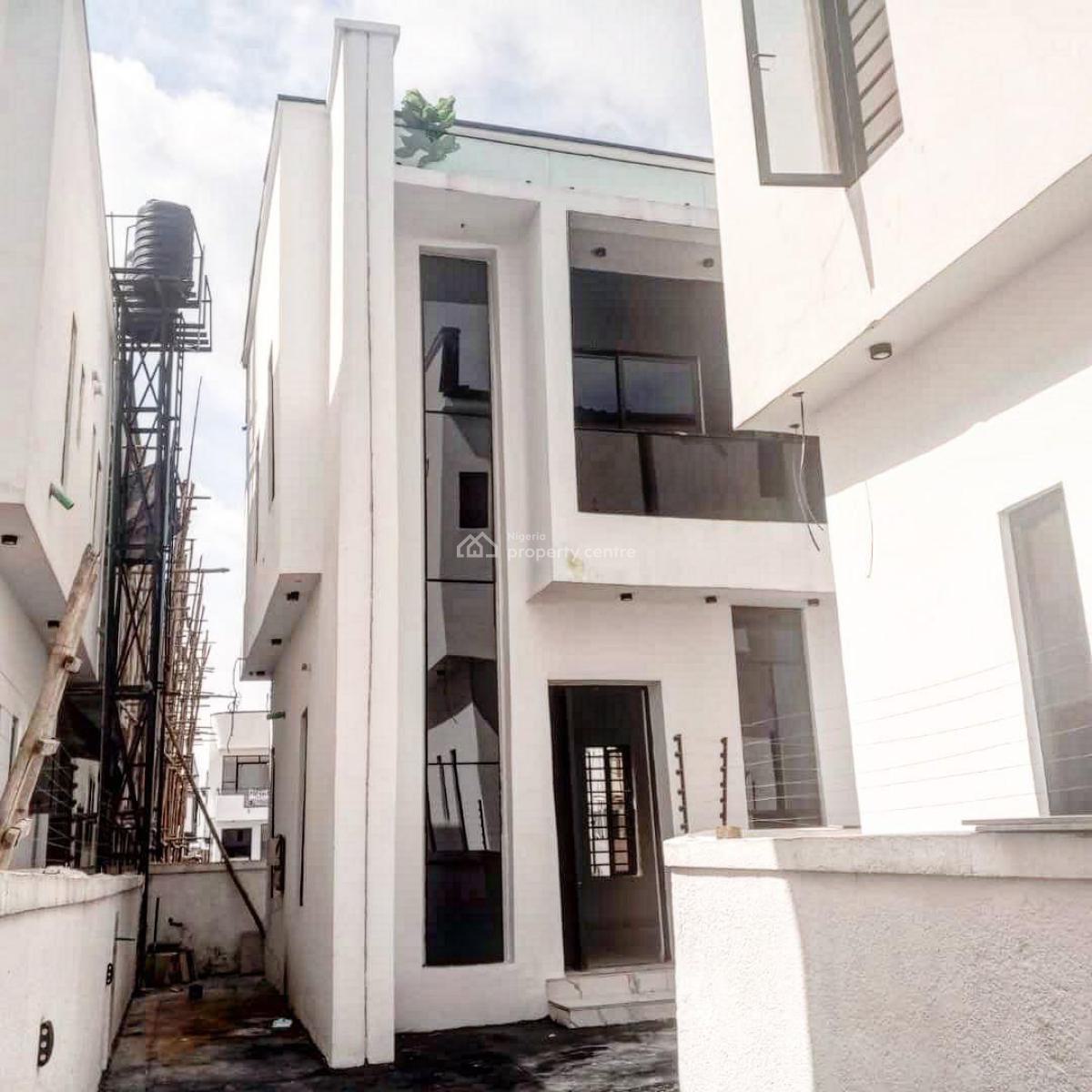Luxurious Fully Detached 5 Bedroom Duplex ,bq, Swimming Pool, Lekki Palmcity Ajah Lagos, Ajah, Lagos, Detached Duplex for Rent
