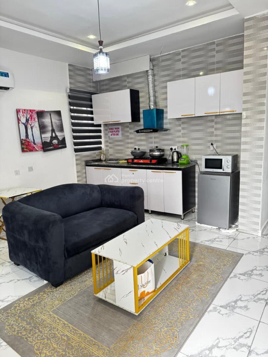 Furnished Miniflat with Solar Inverter, Cannan Estate By Dkk Sangotedo Ajah, Olokonla, Ajah, Lagos, Mini Flat (room and Parlour) for Rent