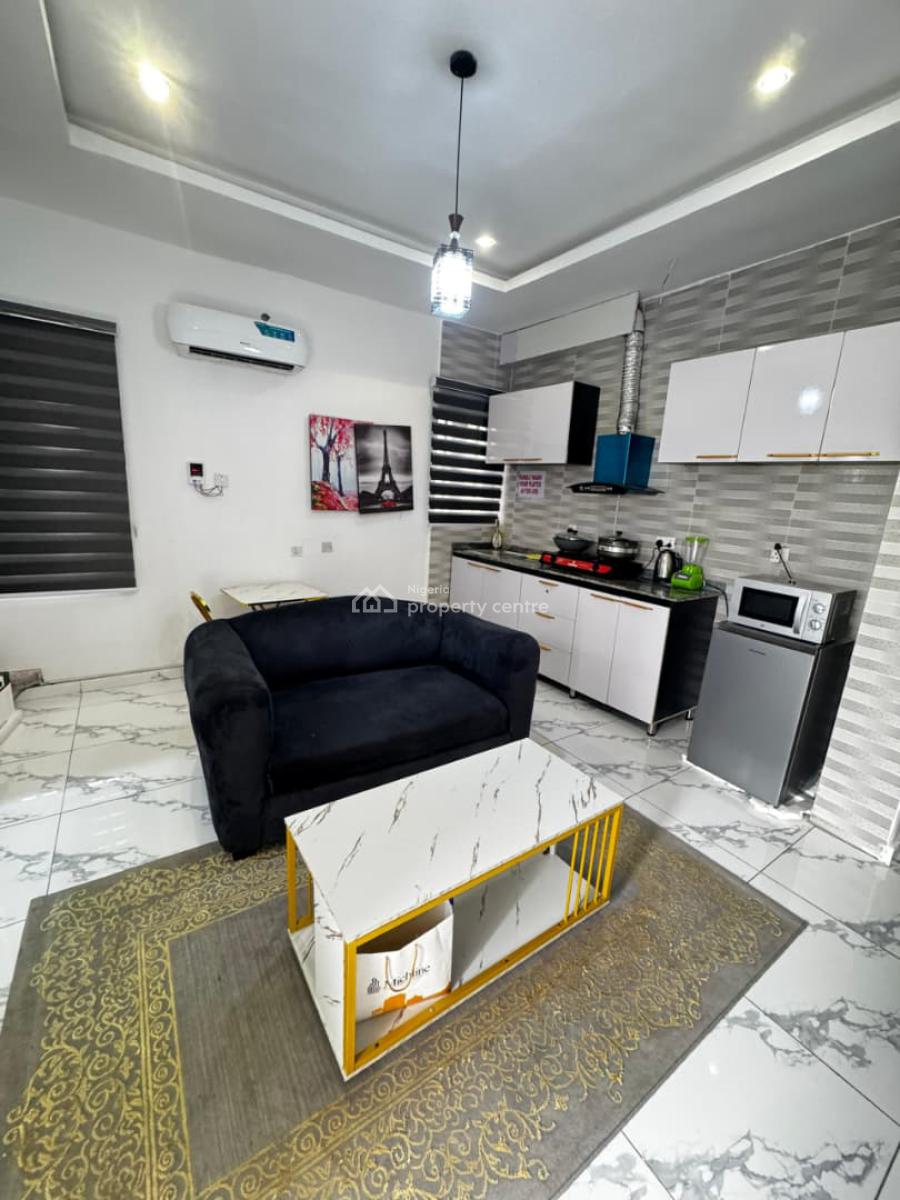 Furnished Miniflat with Solar Inverter, Cannan Estate By Dkk Sangotedo Ajah, Olokonla, Ajah, Lagos, Mini Flat (room and Parlour) for Rent