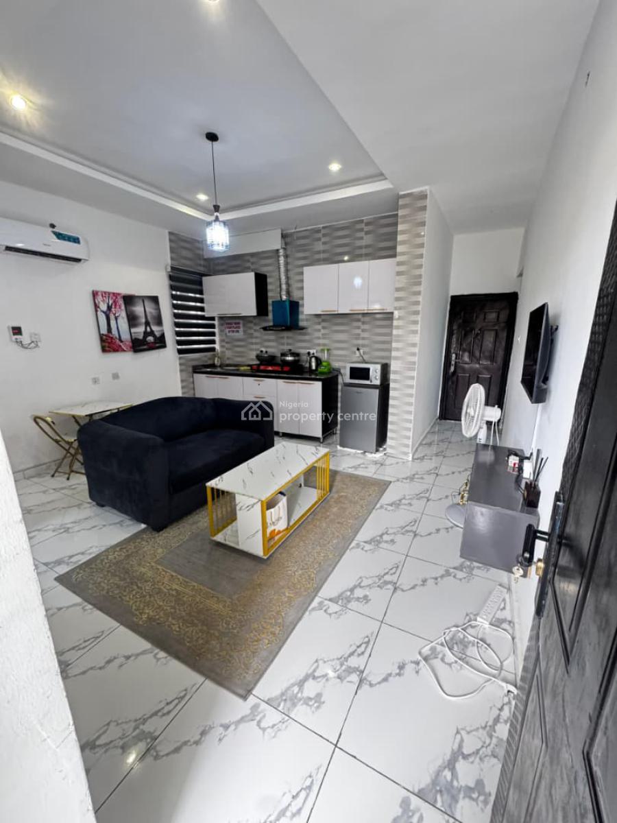 Furnished Miniflat with Solar Inverter, Cannan Estate By Dkk Sangotedo Ajah, Olokonla, Ajah, Lagos, Mini Flat (room and Parlour) for Rent