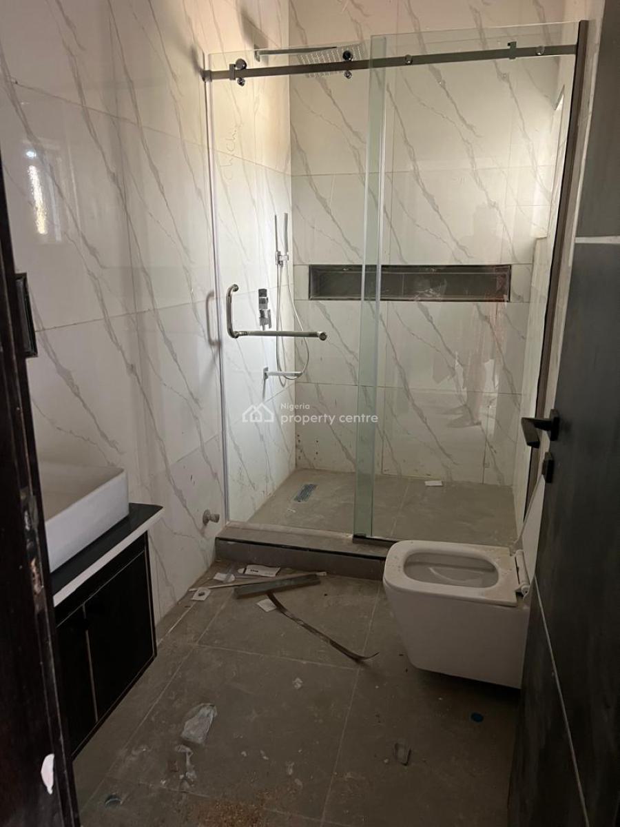 Newly Finished &  Spacious  Three(3) Bedroom Flat with Bq on The Groun, By Zartech, Wuye, Abuja, Flat / Apartment for Rent