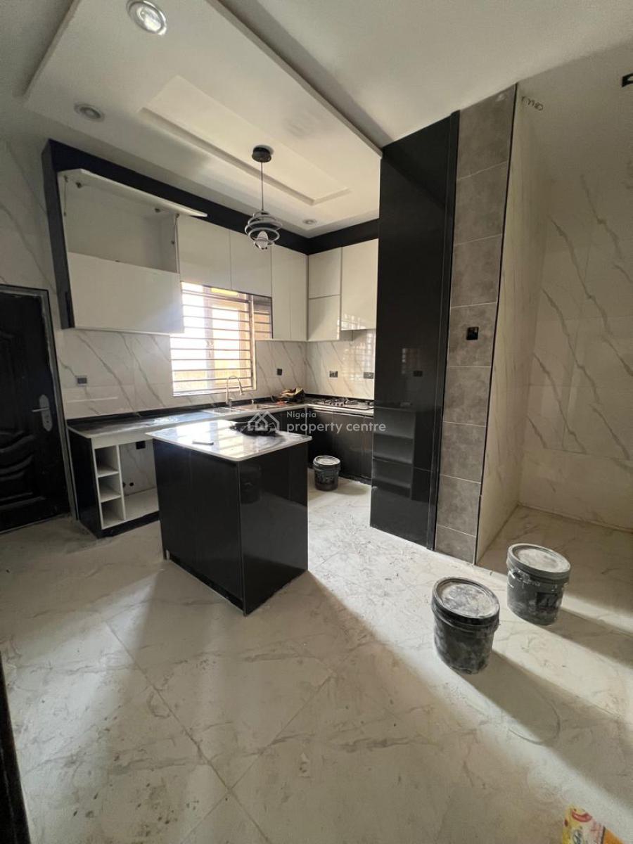 Newly Finished &  Spacious  Three(3) Bedroom Flat with Bq on The Groun, By Zartech, Wuye, Abuja, Flat / Apartment for Rent