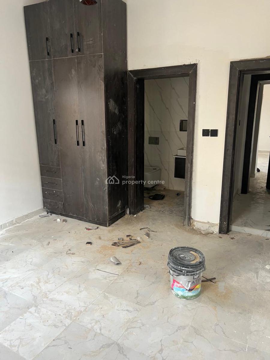 Newly Finished &  Spacious  Three(3) Bedroom Flat with Bq on The Groun, By Zartech, Wuye, Abuja, Flat / Apartment for Rent