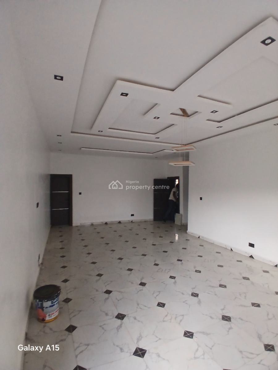 Newly Finished &  Spacious  Three(3) Bedroom Flat with Bq on The Groun, By Zartech, Wuye, Abuja, Flat / Apartment for Rent