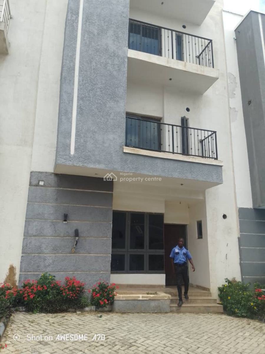 4 Bedroom Terrace with Bq(semi Finished), Garki, Garki, Abuja, Terraced Duplex for Sale