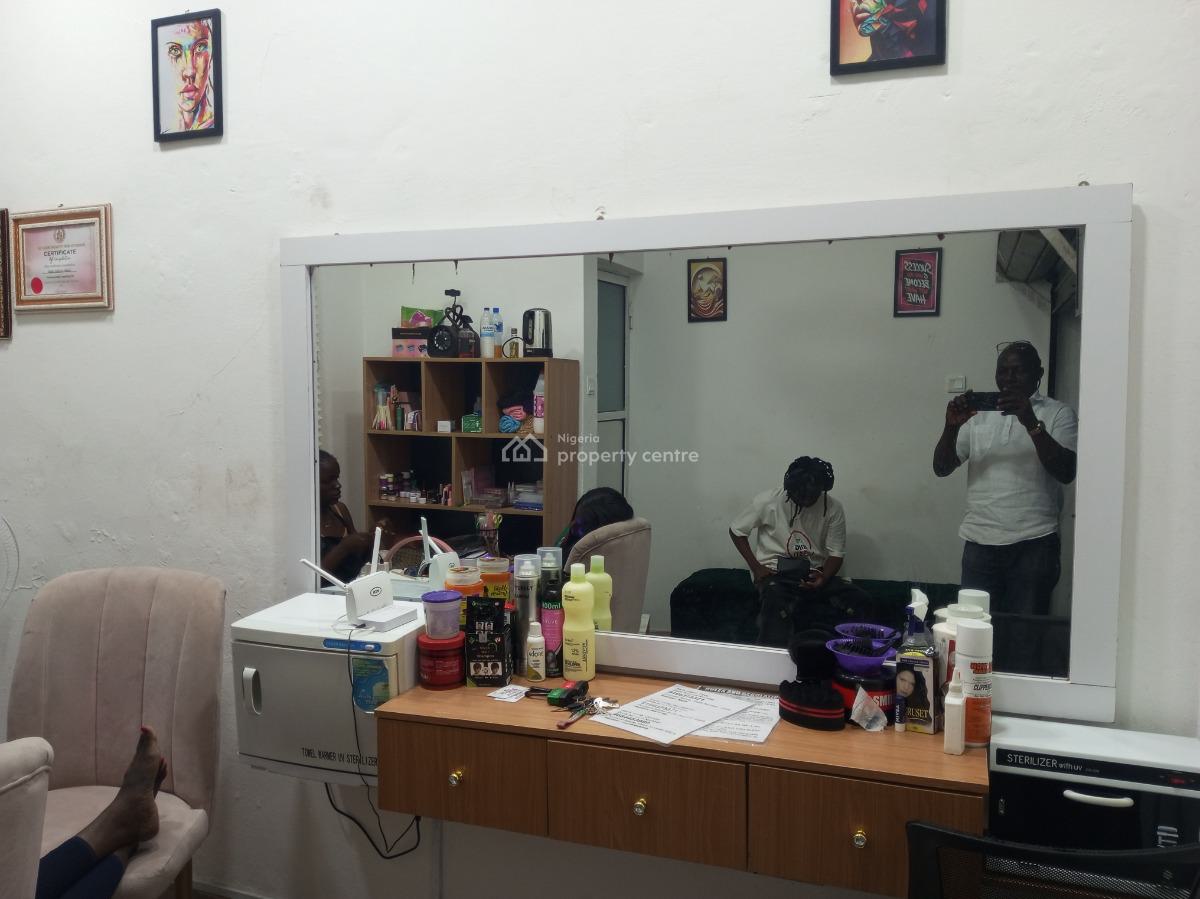 Shop in a Complex with Toilet Inside Facing The Road, Ado, Ajah, Lagos, Shop for Rent