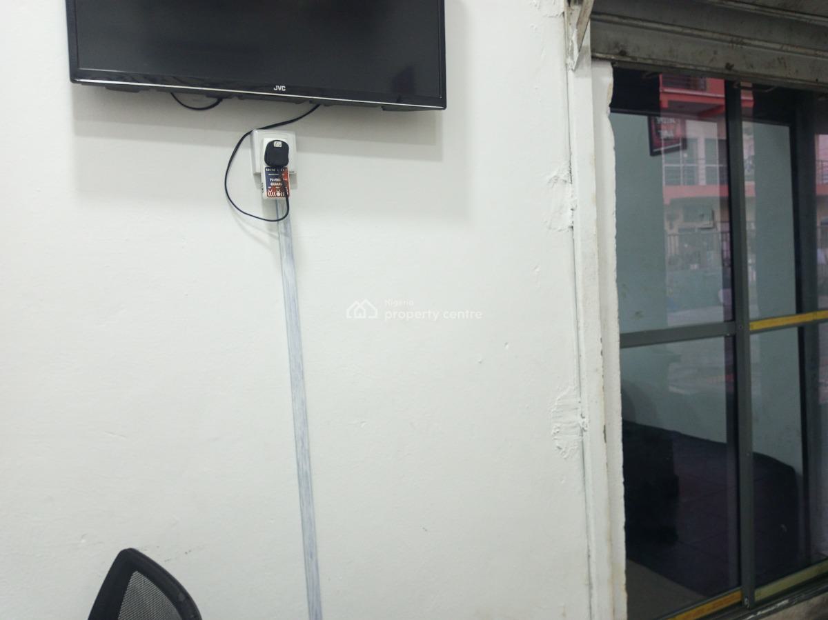 Shop in a Complex with Toilet Inside Facing The Road, Ado, Ajah, Lagos, Shop for Rent