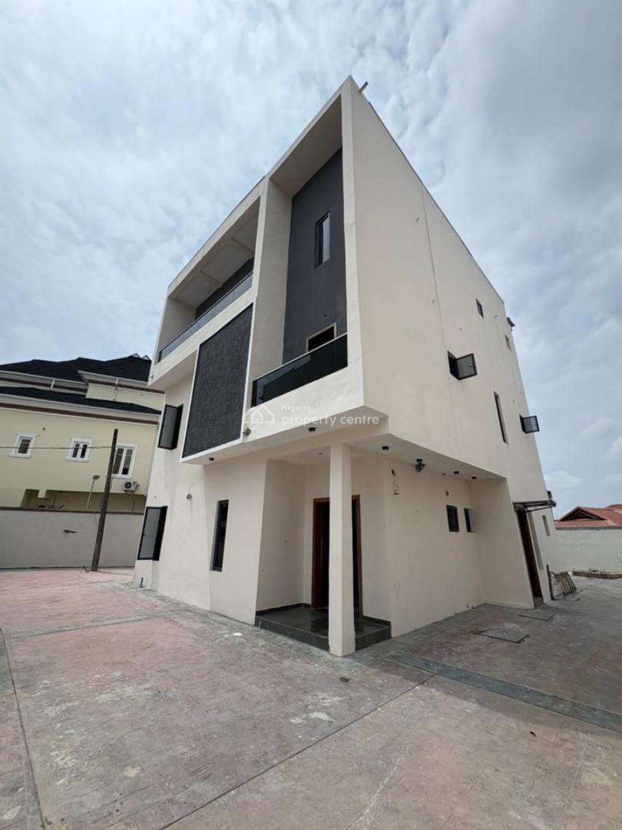 Ologolos Premium Property! 4-bedroom Detached House with Bq & Swimmin, Ologolo, Lekki, Lagos, Detached Duplex for Sale