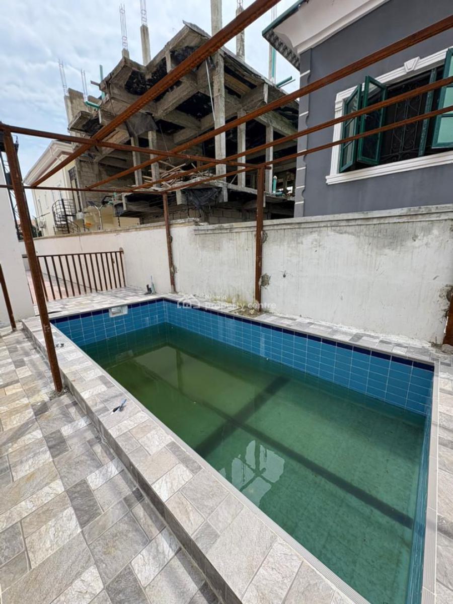 Ologolos Premium Property! 4-bedroom Detached House with Bq & Swimmin, Ologolo, Lekki, Lagos, Detached Duplex for Sale