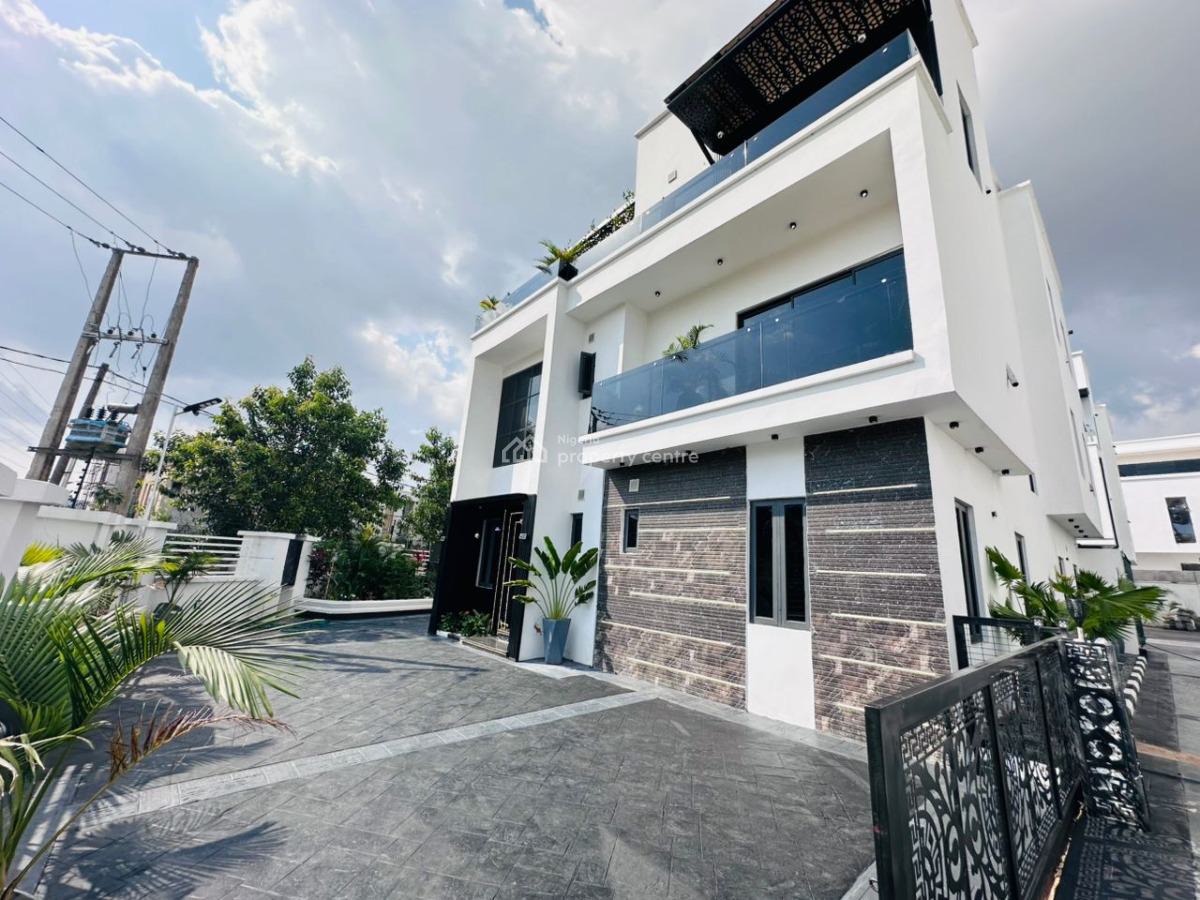 Smart 5 Bedroom Home with Bq, Swimming Pool, Gazebo & Fitted Kitchen, Kado, Abuja, House for Sale