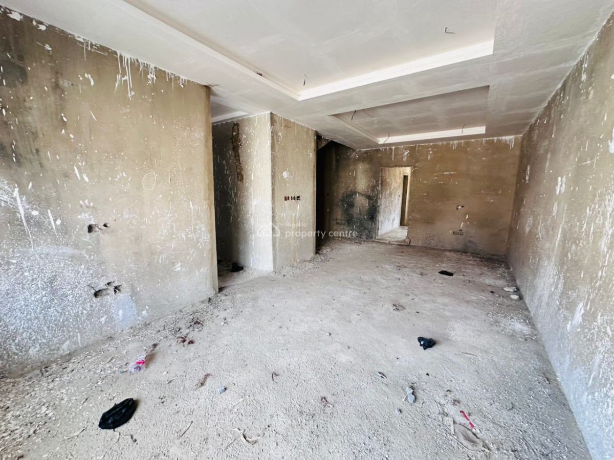 3 Bedroom Terrace Duplex with Bq  Semi Finished, Life Camp, Abuja, House for Sale