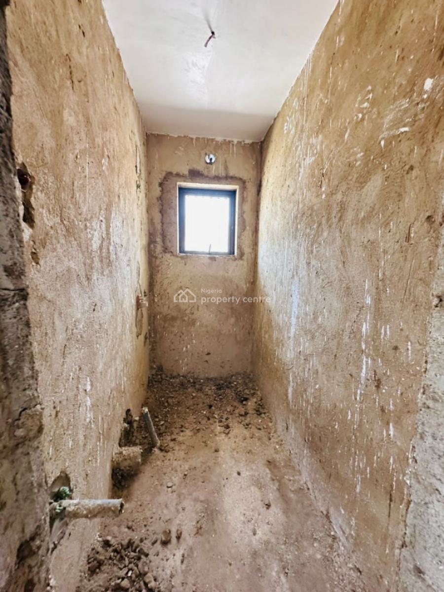 3 Bedroom Terrace Duplex with Bq  Semi Finished, Life Camp, Abuja, House for Sale