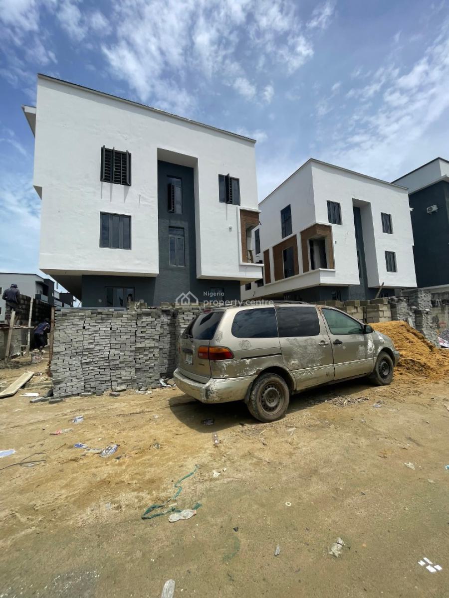 Tastefully Built 4 Bedroom Terraced Duplex in Prime Location, Ikate Elegushi, Lekki, Lagos, Terraced Duplex for Sale