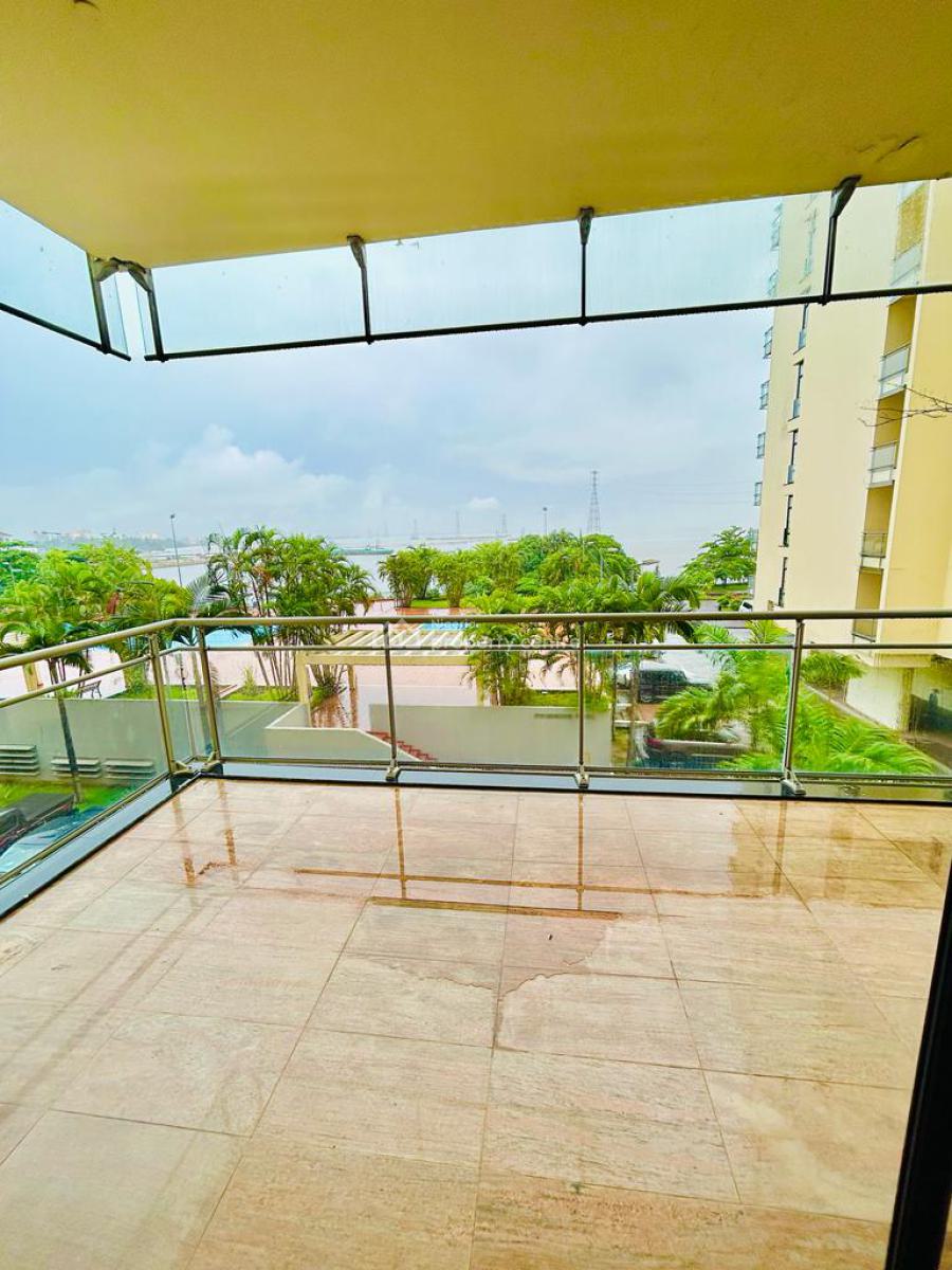 Waterfront 4 Bedroom Flat + Bq, Swimming Pool, Gym, Elevator Etc, Banana Island, Ikoyi, Lagos, Flat / Apartment for Sale