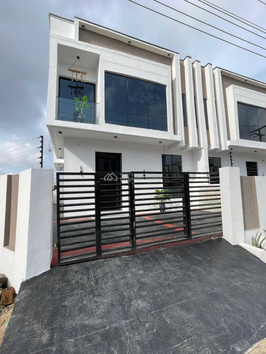 4bedroom Semi Detached Duplex with a Bq, Ajah, Lagos, Semi-detached Duplex for Sale