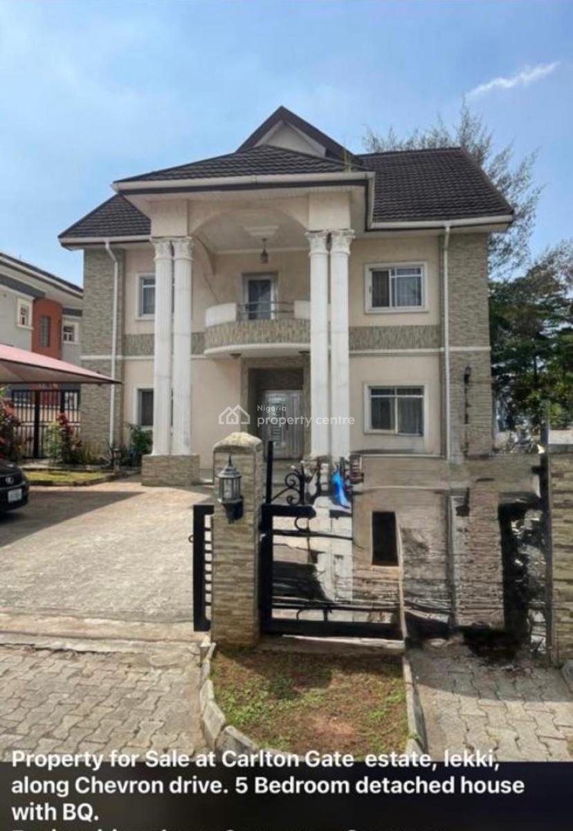 Luxury 5 Bedroom Detached  House with Bq, Lekki Phase 1, Lekki Phase 1, Lekki, Lagos, Detached Duplex for Sale