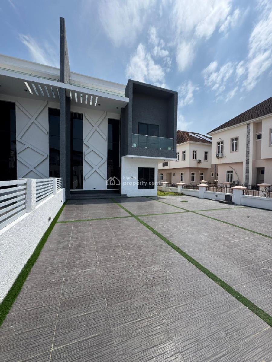 The Most Affordable Luxury 5 Bedroom Semi-detached Duplex with Rooftop, Osapa, Lekki, Lagos, Semi-detached Duplex for Sale