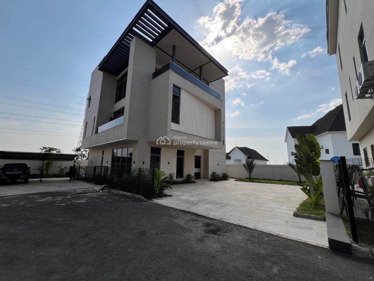 Brand New Ultra-modern 5-bedroom Detached Duplex with Lift & 2-room Bq, Katampe Extension, Katampe, Abuja, Detached Duplex for Sale
