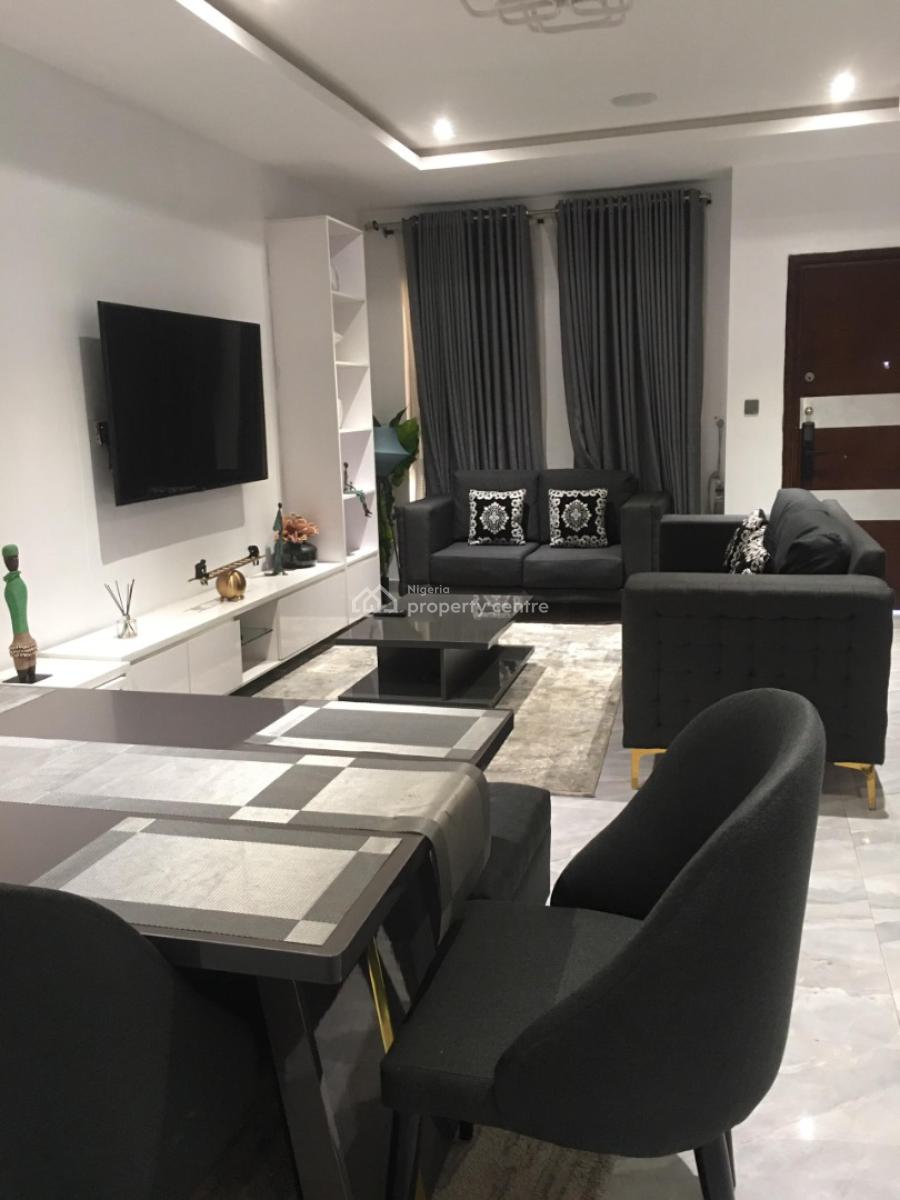 Furnished Serviced 2 Bedroom, Off Nikr Art Gallery, Lekki, Lagos, Flat / Apartment for Rent