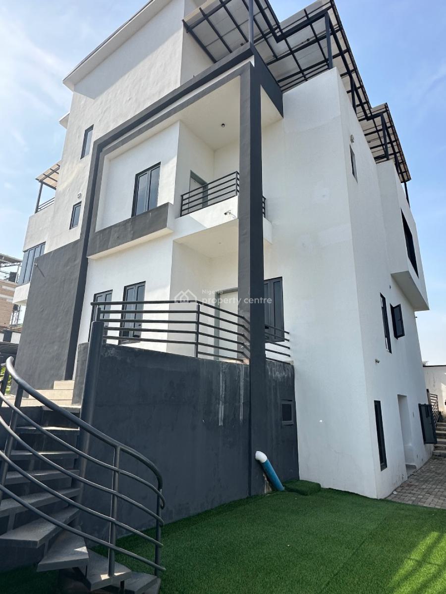 Luxurious Smart Brand New 5 Bedroom Duplex with Bq and Pool, Guzape District, Abuja, Detached Duplex for Sale