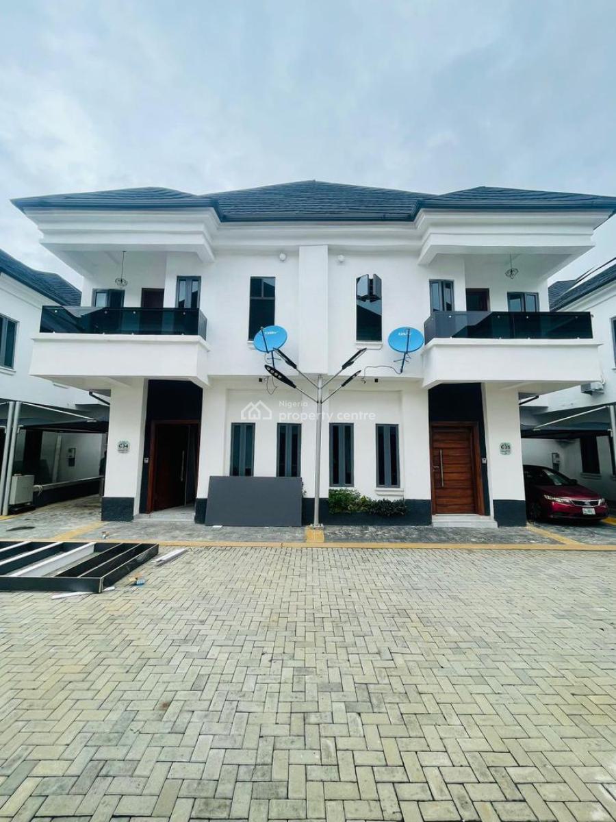 Luxuriously Built 4 Bedroom Semi Detached Duplex Plus  Bq, Luxuriously Built 4 Bedroom Semi Detached Duplex Plus  Bq, Orchid, Lekki, Lagos, House for Sale