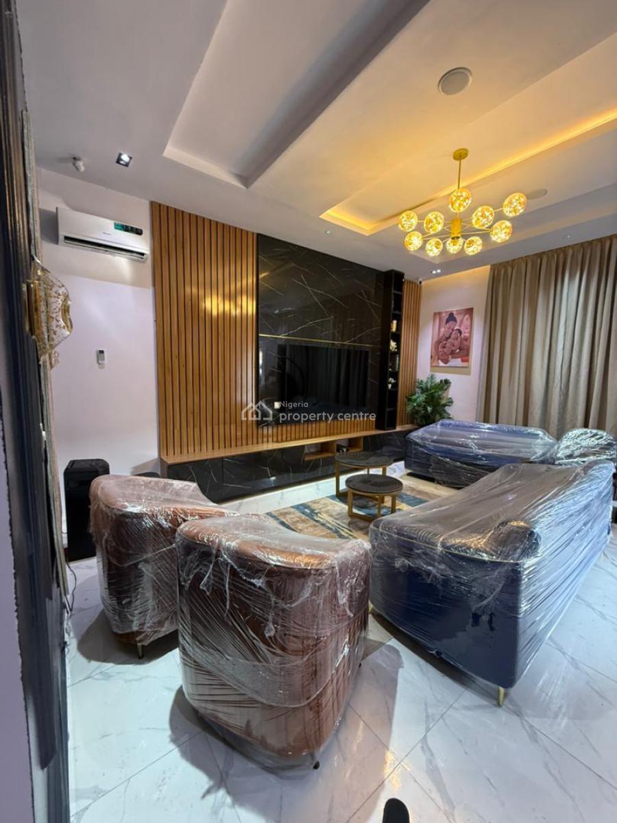 Fully Furnished 5 Bedroom in a Serene & Secure Es, Orchid Road, Lekki, Lagos, Semi-detached Duplex for Rent