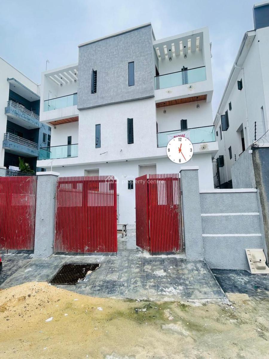 Captivating 5 Bedroom Semi Detached Duplex Plus Bq in a Secured Estate, Captivating 5 Bedroom Semi Detached Duplex Plus Bq in a Secured Estate, Lekki, Lagos, House for Sale