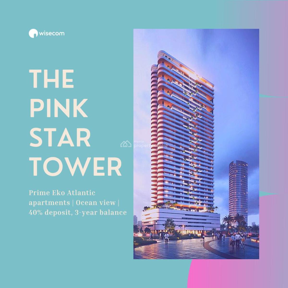Introducing The Pink Star at Eko Atlantic, Eko Atlantic City, Lagos, Block of Flats for Sale