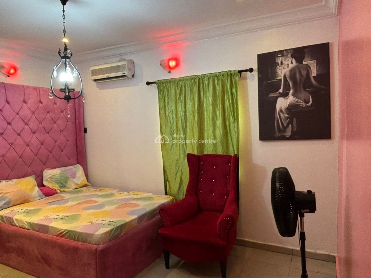 Luxury Furnished 3 Bedroom Apartment, Chevron Conservative Area, Ikota, Lekki, Lagos, Self Contain (single Rooms) for Rent
