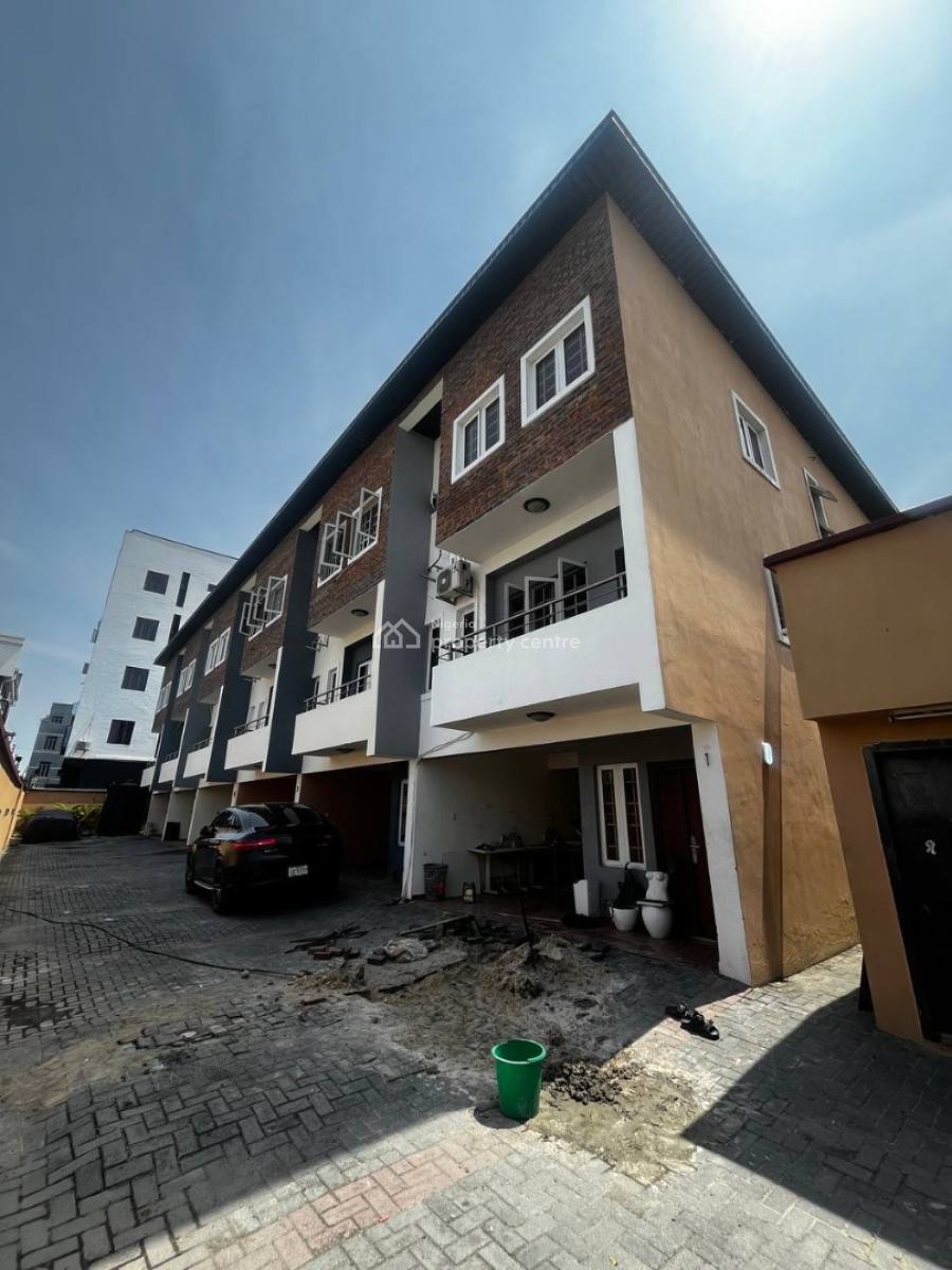 3 Bedroom Fully Furnished Terrace House with Bq, Ikate, Lekki, Lagos, Terraced Duplex for Sale