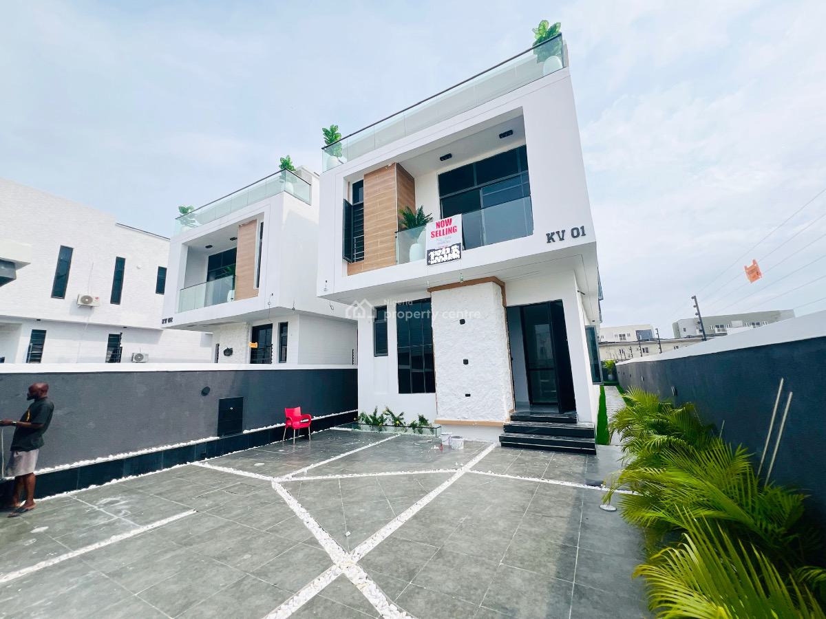 Luxury 5 Bedroom Duplex with Swimming Pool, Orchid Road By Chevron Tollgate Lekki, Lekki, Lagos, Detached Duplex for Sale