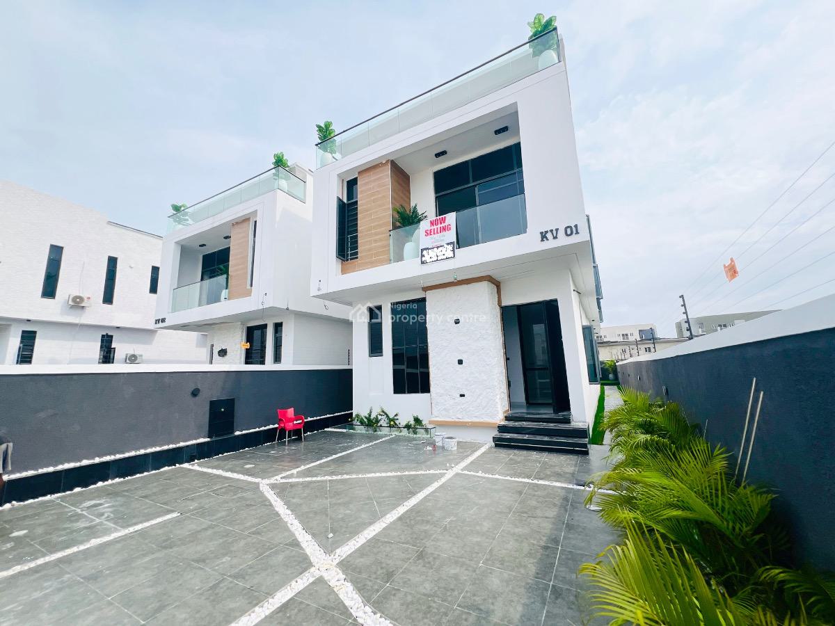Luxury 5 Bedroom Duplex with Swimming Pool, Orchid Road By Chevron Tollgate Lekki, Lekki, Lagos, Detached Duplex for Sale