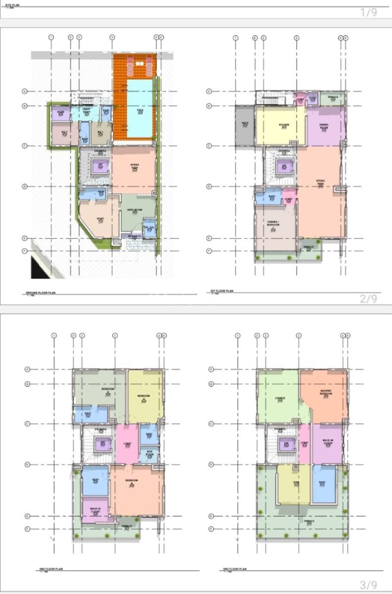 Offplan 6 Bedroom Detached Duplex with Pool,bq in a Secure Estate, Ikoyi, Lagos, Detached Duplex for Sale