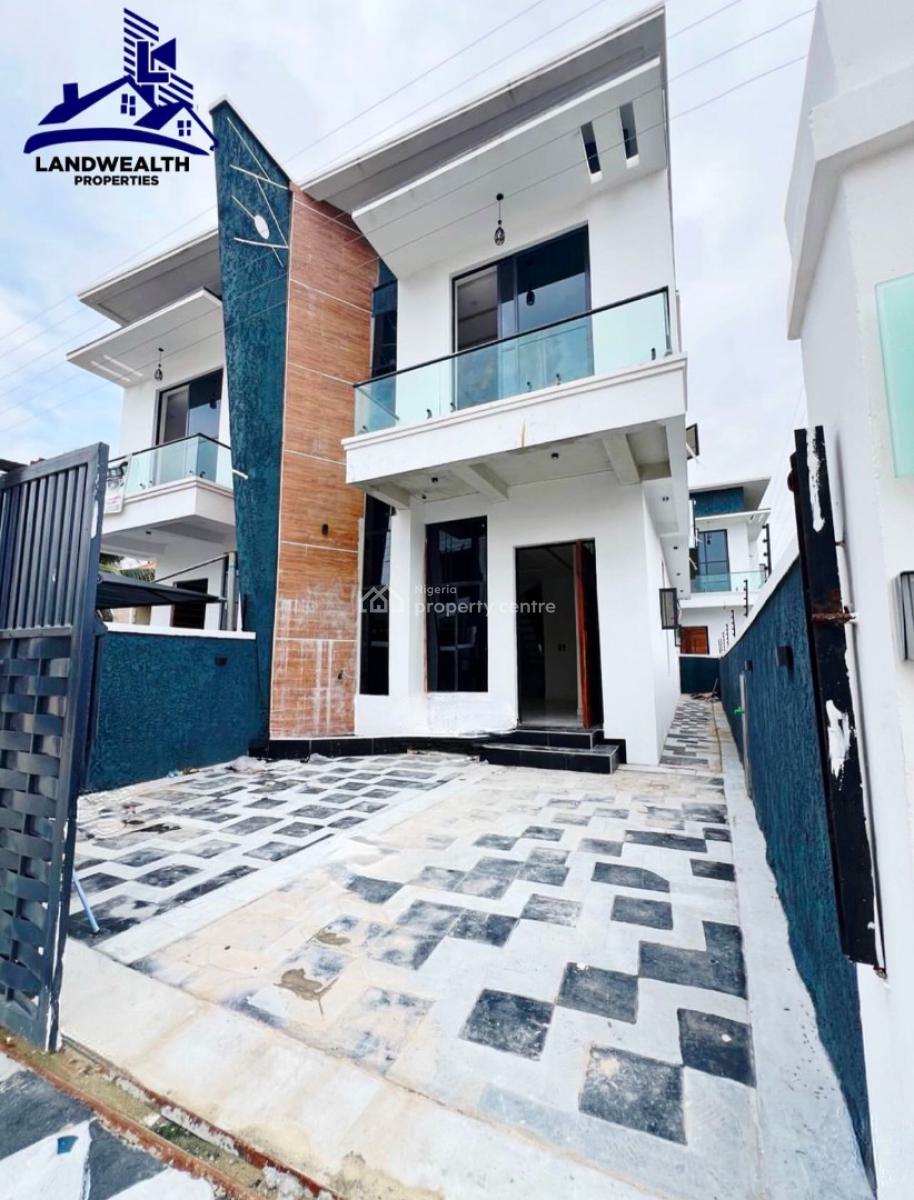 Newly Built 4 Bedroom Semi-detached Duplex with Bq, Secured Estate at After Lbs Ajah, Ajah, Lagos, Semi-detached Duplex for Sale