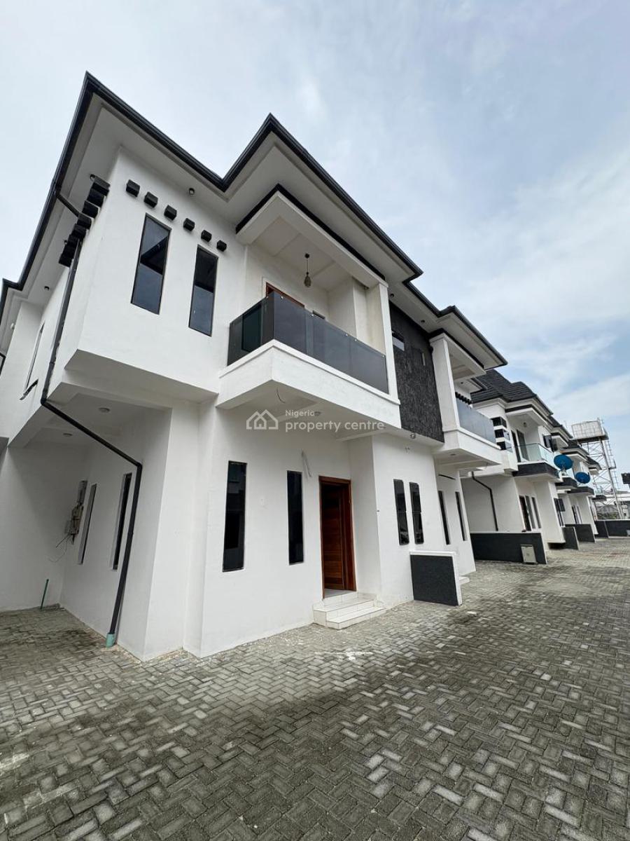 Standard 4 Bedroom Semi Detached Duplex with a Bq, Ikota, Lekki, Lagos, Semi-detached Duplex for Sale