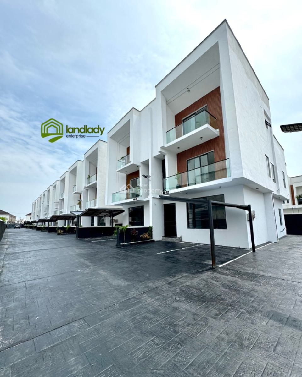 4 Bedroom Semi Detach Duplex, Orchid, Lekki, Lekki, Lagos, House for Sale