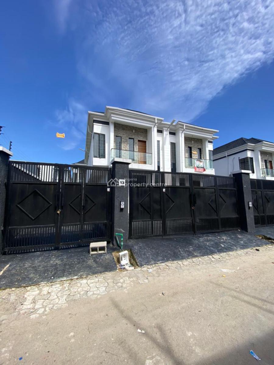 Lovely 4 Bedroom Semi Detached Duplex in a Secured Estate, Ikota, Lekki, Lagos, Semi-detached Duplex for Sale