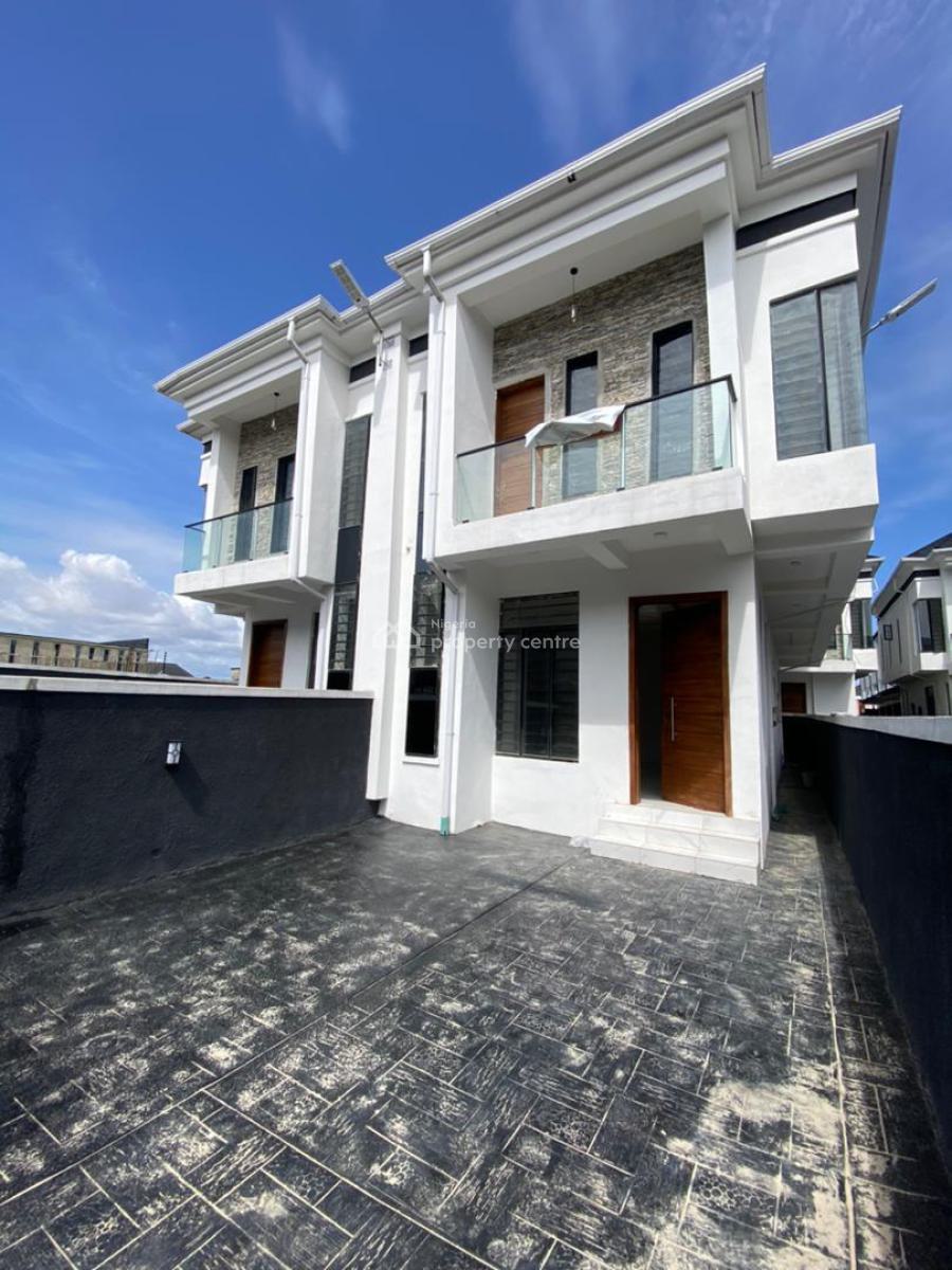 Lovely 4 Bedroom Semi Detached Duplex in a Secured Estate, Ikota, Lekki, Lagos, Semi-detached Duplex for Sale