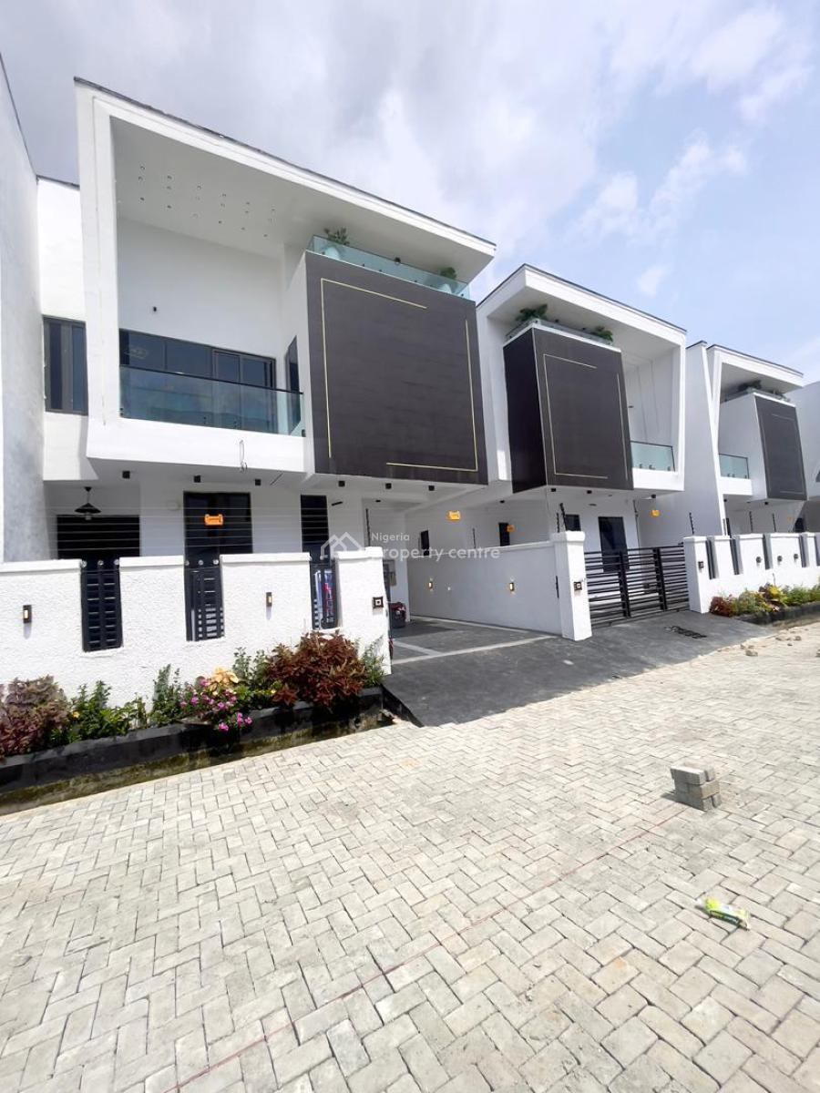 Decent 4 Bedroom Semi Detached Duplex with Bq, Ajah, Lagos, Semi-detached Duplex for Sale
