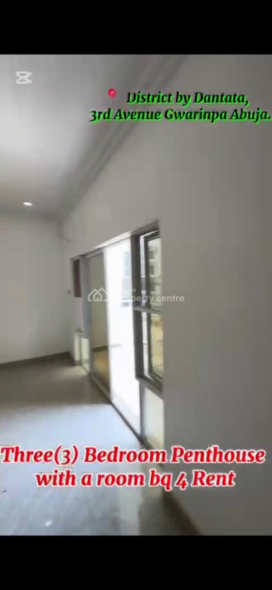 3 Bedroom Terrace Duplex with 2 Sitting Rooms, Dantata Estate, Gwarinpa, Abuja, Terraced Duplex for Rent