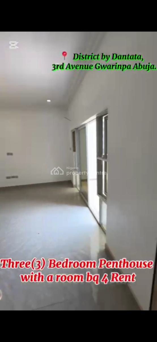 3 Bedroom Terrace Duplex with 2 Sitting Rooms, Dantata Estate, Gwarinpa, Abuja, Terraced Duplex for Rent