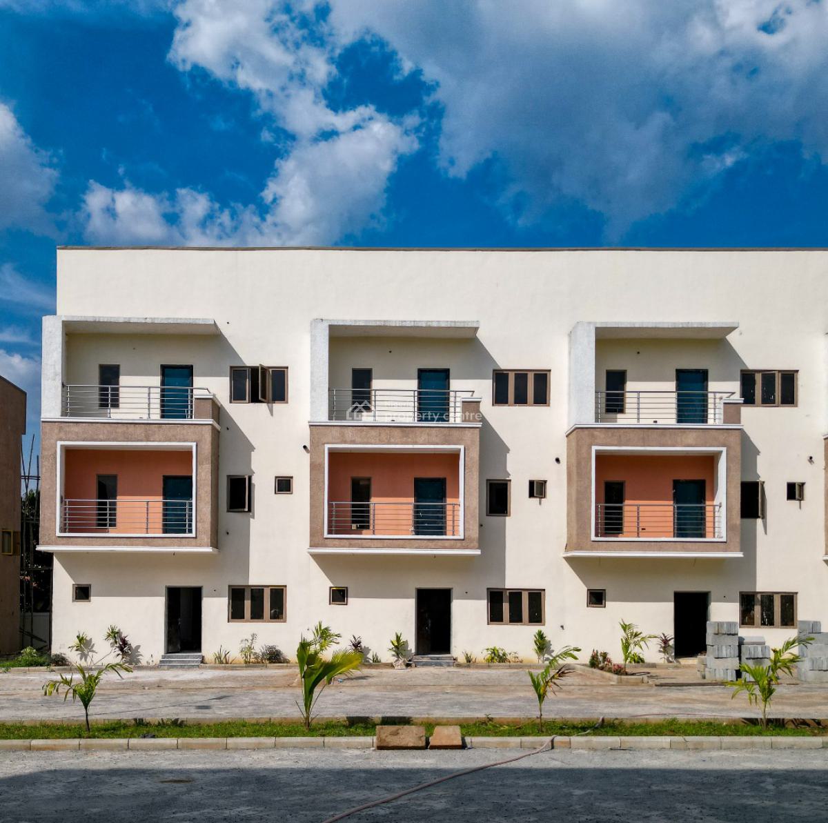 4-bedroom Terrace Duplex + Bq  450m (negotiable), Katampe, Abuja, Terraced Duplex for Sale