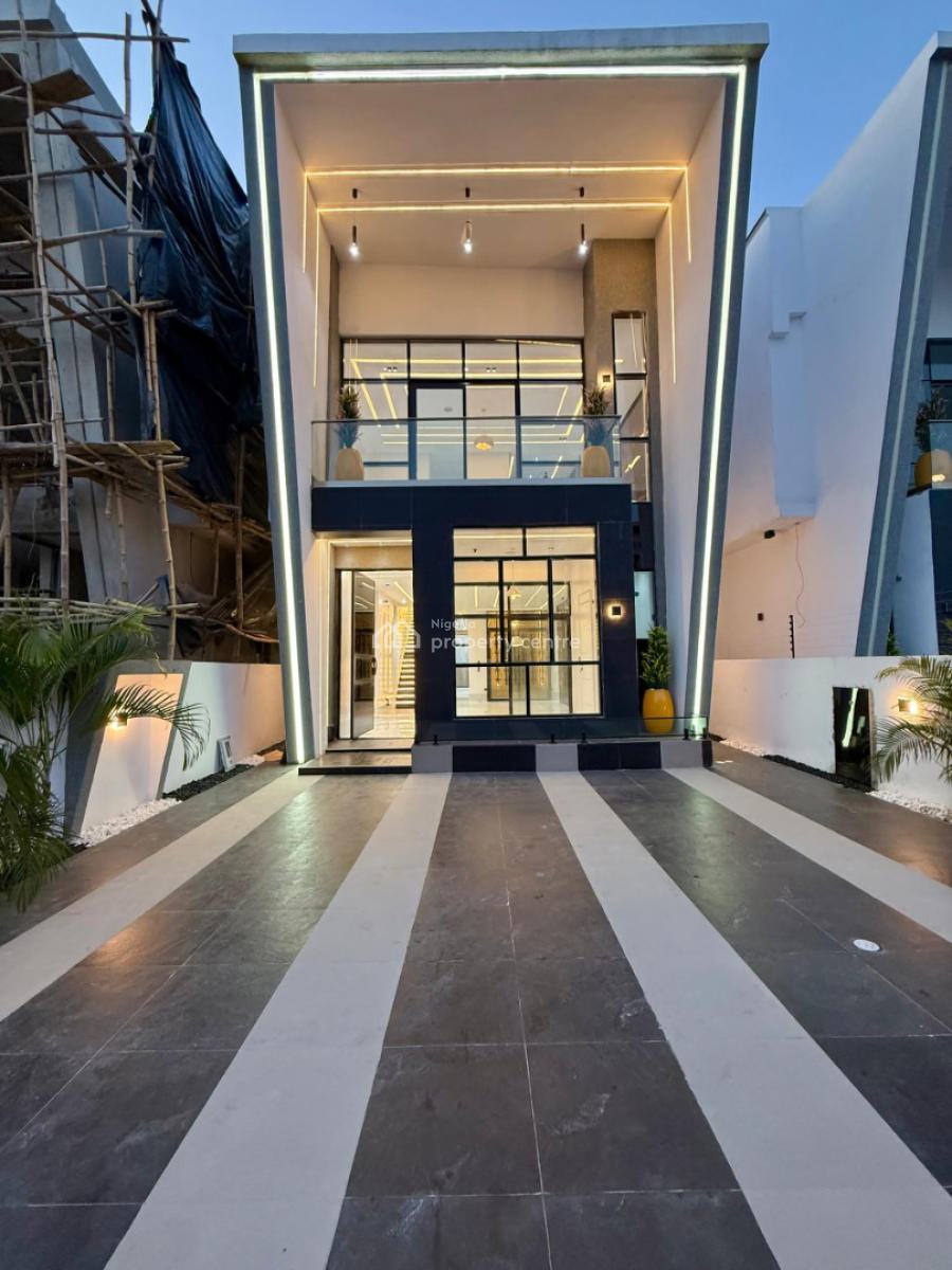 Affordable 5 Bedroom Fully  Detached Duplex with Swimming Pool , Study, Ajah, Lagos, Detached Duplex for Sale