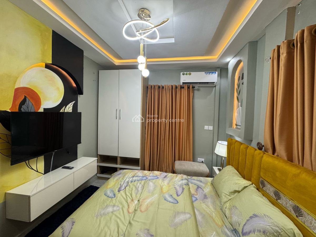 Tastefully Furnished 2 Bedroom Apartment, Coker Street, Ogba, Ikeja, Lagos, Flat / Apartment Short Let