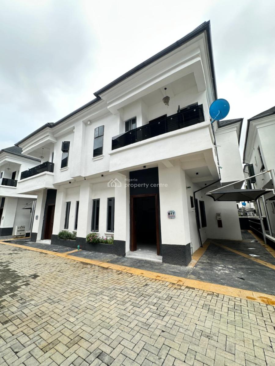 Classic 4 Bedroom Semi Detached Duplex with Bq in a Secure Estate, Orchid, Lekki, Lagos, Semi-detached Duplex for Sale