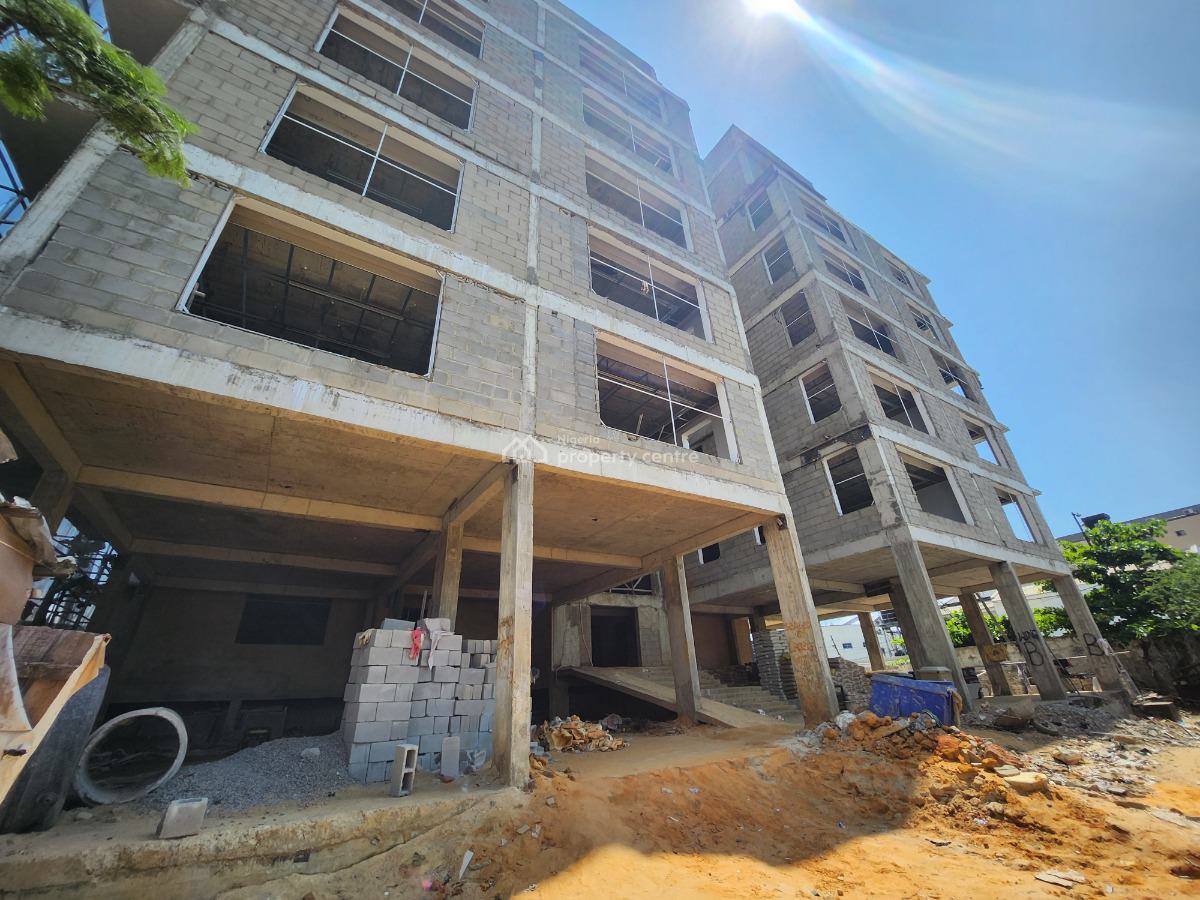 Offplan Luxury 2 Bedroom Apartment with Swimming Pool and Bq, Off Ajose Adeogun, Victoria Island (vi), Lagos, Block of Flats for Sale