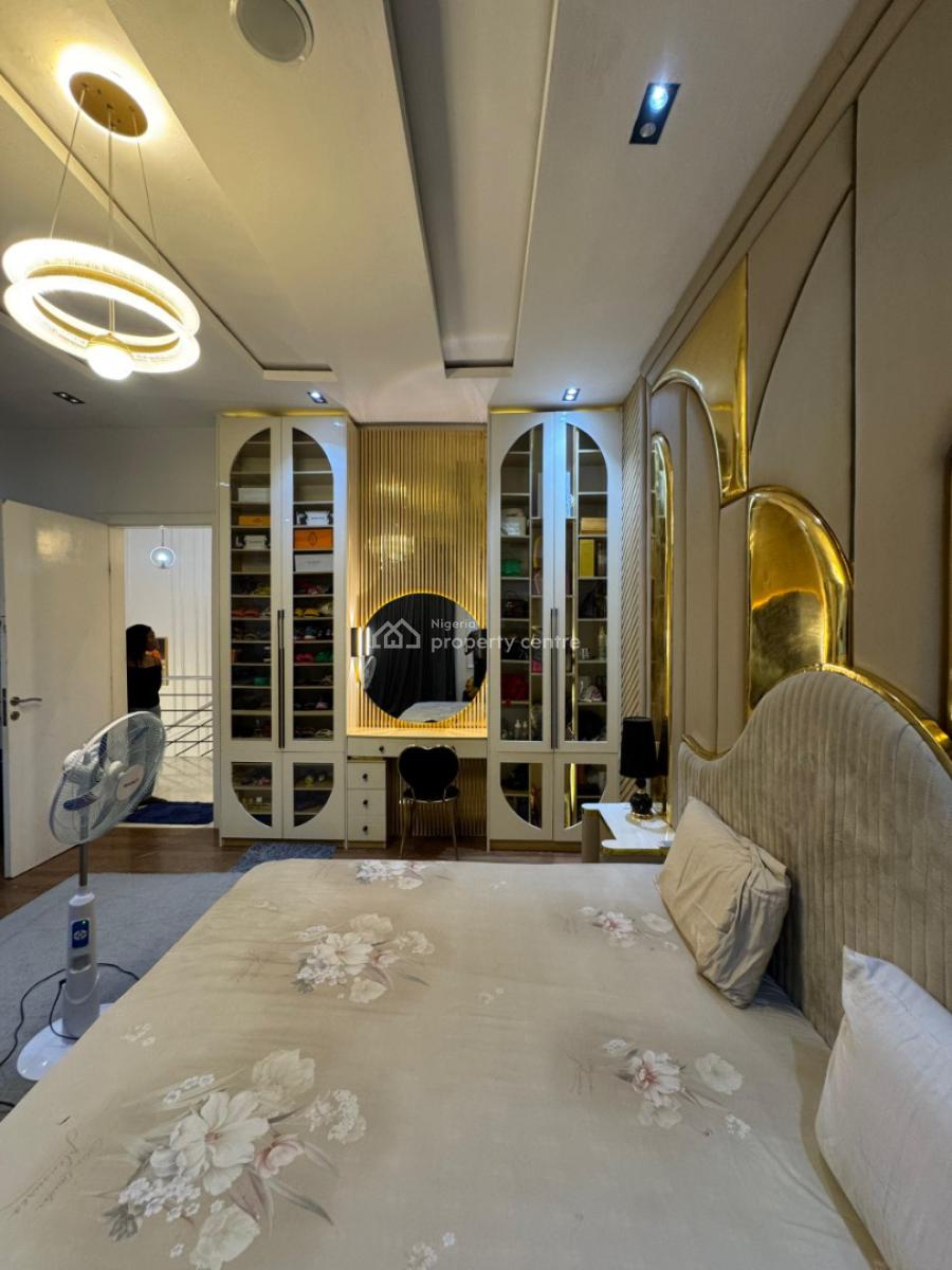 Furnished 4 Bedroom Terrace Duplex with Bq, Chevron Toll Gate, Lekki, Lagos, Terraced Duplex for Sale