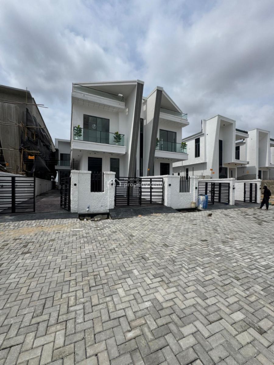 Aesthetically Pleasing 4 Bedroom Semi-detached Duplex with Bq, Ajah, Lagos, Semi-detached Duplex for Sale