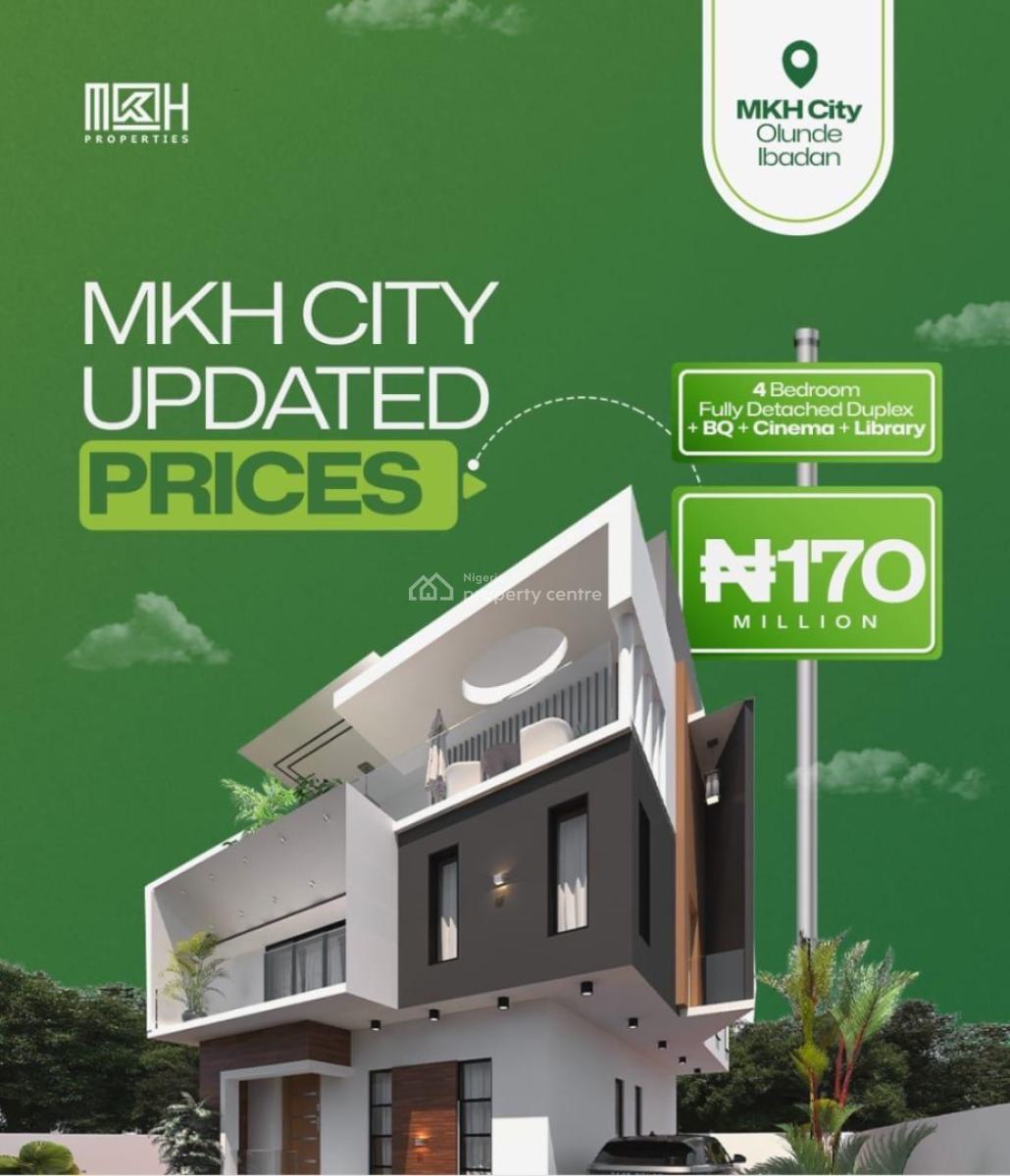 4 Bedroom Detached Duplex, Olunde,scheme Academy Ibadan, Ibadan, Oyo, Detached Duplex for Sale