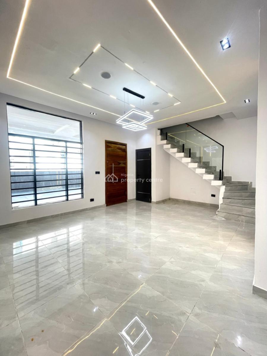 Uniquely Crafted 4 Bedroom Terrace Duplex with Bq, Ikota, Lekki, Lagos, Terraced Duplex for Sale